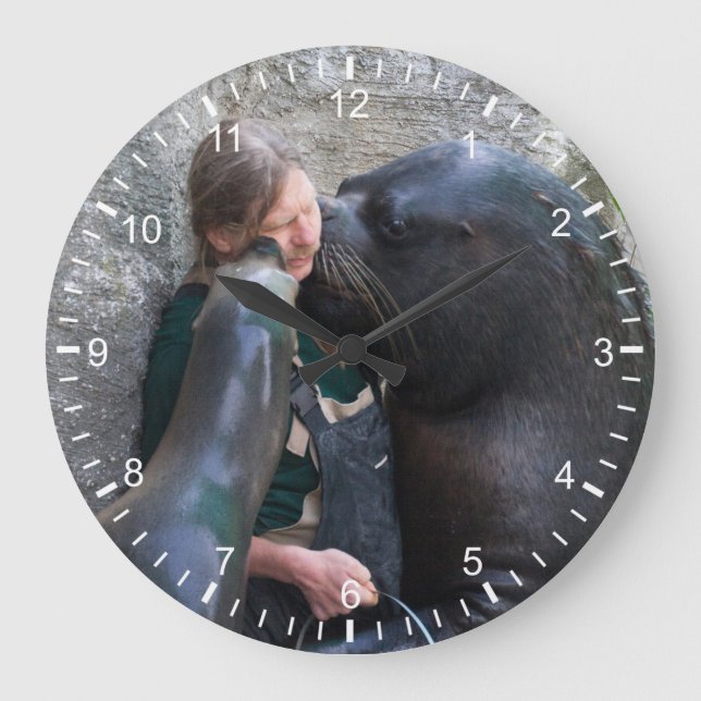 Relógio Grande Beijos melosos (Frente)