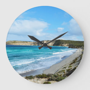 Relógio Grande "Beleza Capturada: Ilha Kangaroo da Costa Icônica