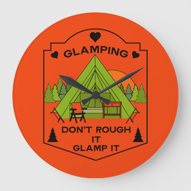 Relógio Grande Bell Tent Glamping (Frente)