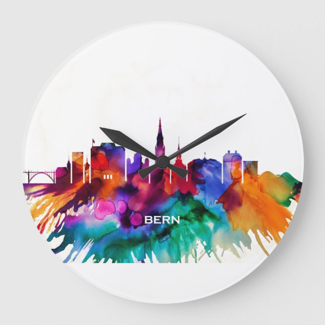Relógio Grande Bern Skyline (Frente)