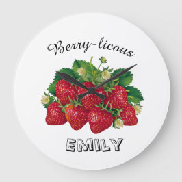 Relógio Grande Berry-licous