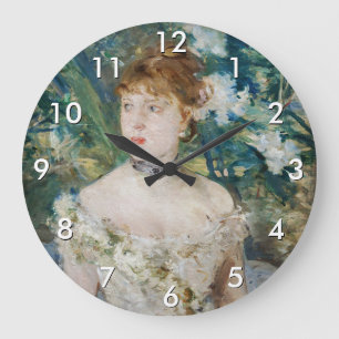 Relógio Grande Berthe Morisot - Jovem Menina em Traje de Baile