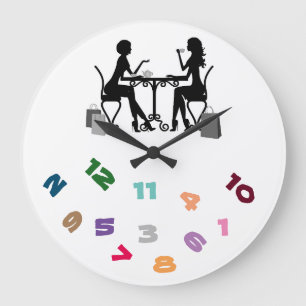 RELÓGIO GRANDE ***BEST FRIENDS FOREVER*** FRIENDSHIP CLOCK