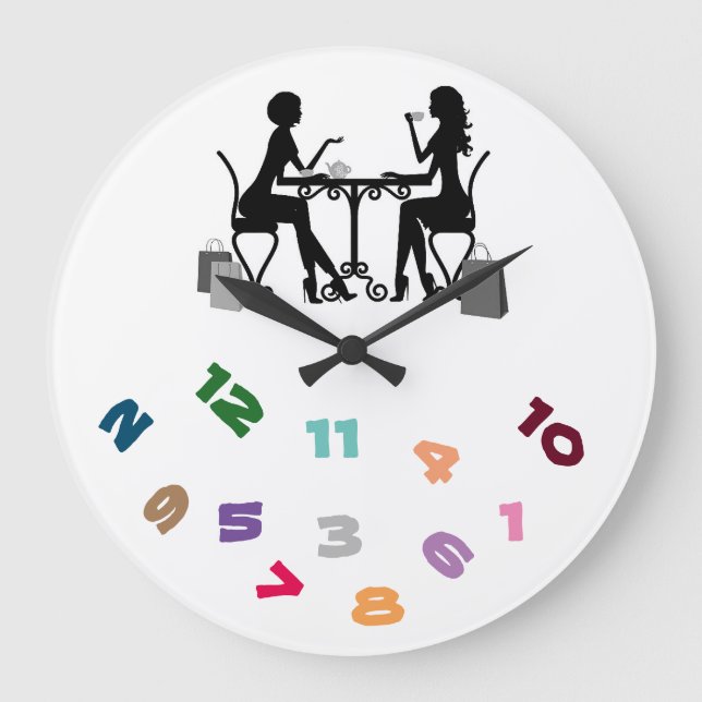 RELÓGIO GRANDE ***BEST FRIENDS FOREVER*** FRIENDSHIP CLOCK (Frente)