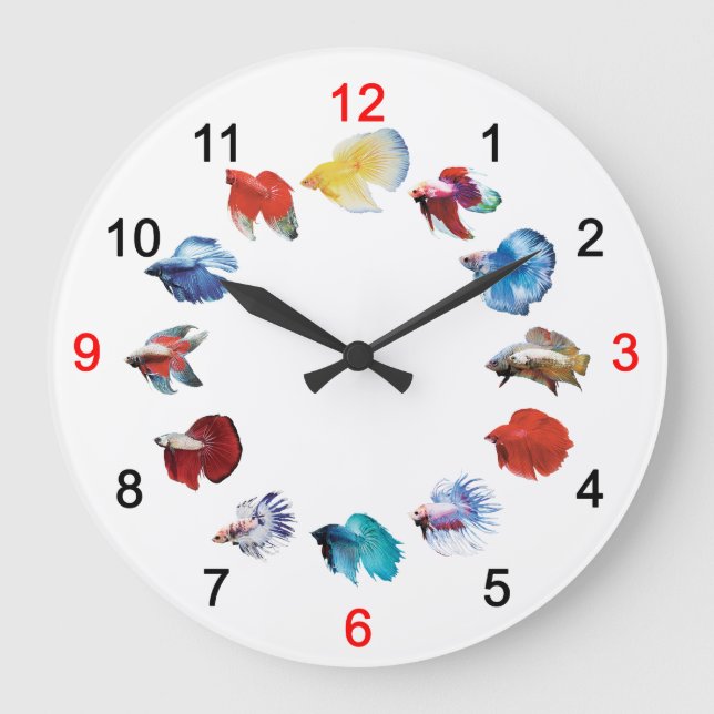 Relógio Grande Bettaの壁掛け時計,No.01 (Frente)