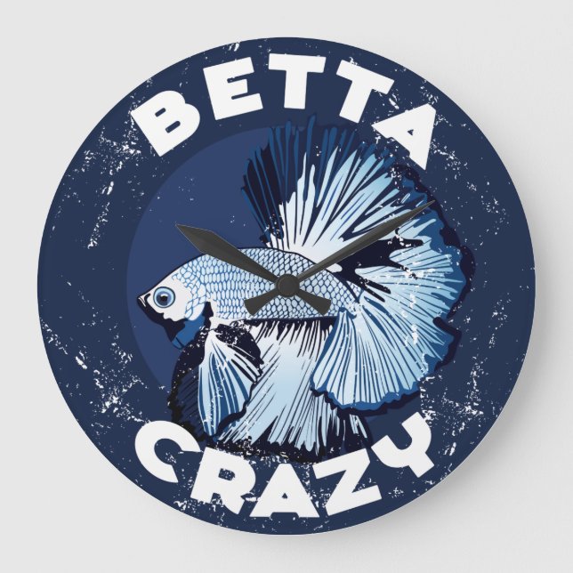 Relógio Grande Betta Crazy - Handy Wall Clock (Frente)