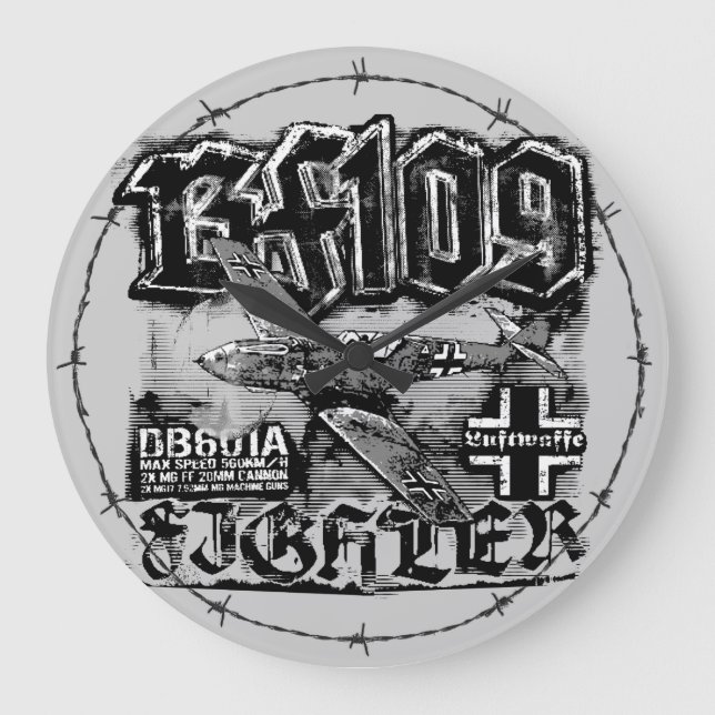Relógio Grande Bf 109 (Frente)
