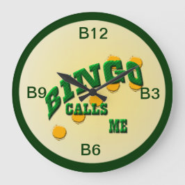 Relógio Grande Bingo