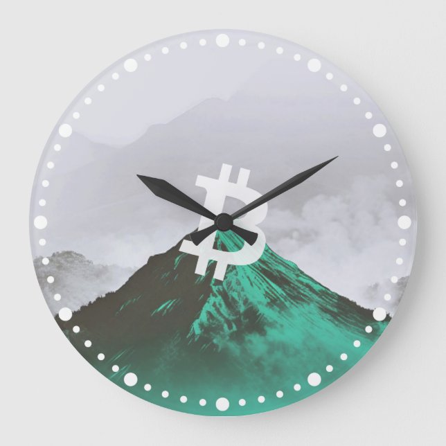 Relógio Grande Bitcoin All-Time-High (ATH) (Frente)