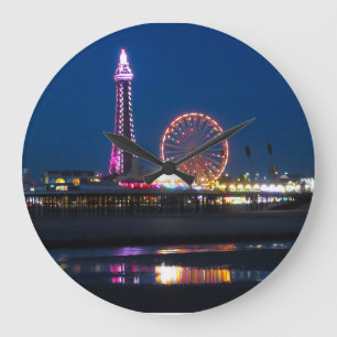 Relógio Grande Blackpool Beach Lights