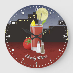 Relógio Grande Bloody Mary
