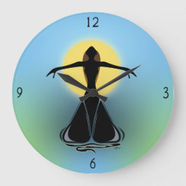 Relógio Grande Bloqueio de Mulher Grande