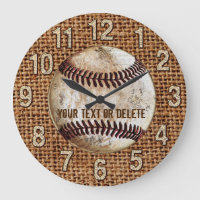Bloqueio Vintage de Baseball com seu TEXTO