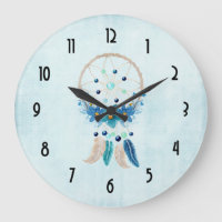 Blue Dreamcatcher Na moda Boho Design