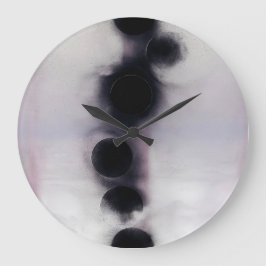 Relógio Grande Blush Orbit Abstract