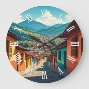 Relógio Grande Bogotá Colômbia La Candelaria