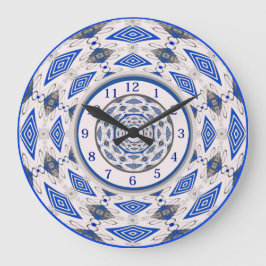 Relógio Grande Boho Mandala Large Clock