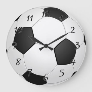 Relógio Grande Bola de futebol