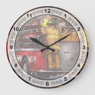 Relógio Grande Bombeiro - departamento dos bombeiros de Metuchen