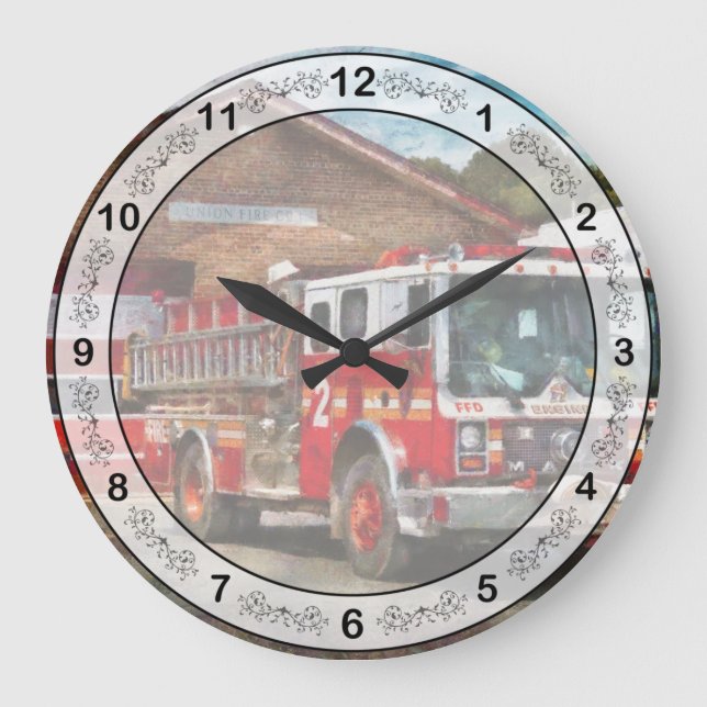 Relógio Grande Bombeiro - Union Fire Company 1 (Frente)