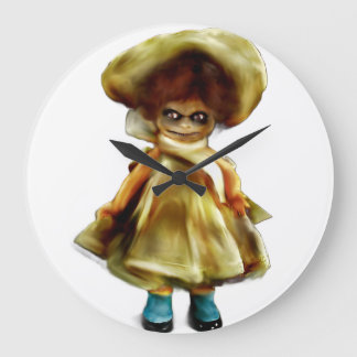 Relógio Grande BONECA DORA MALVADA, produto de boneca assombrada