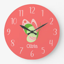 Borboleta Rosa e Verde