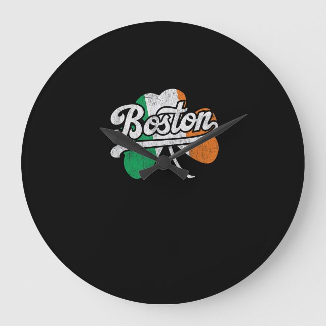 Relógio Grande Boston Irish T-Shirt (Frente)