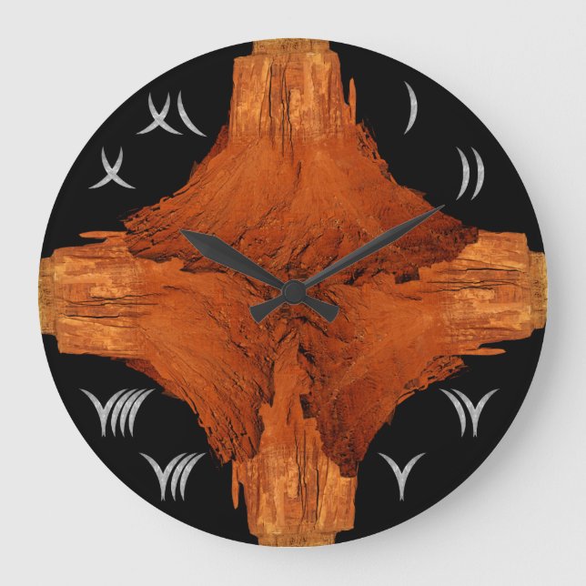 Relógio Grande Botões de arizona (Frente)