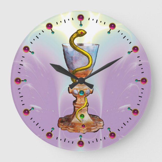 RELÓGIO GRANDE BOWL DE HIGEIA, FARMACIA (Frente)