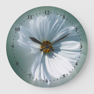 Relógio Grande branco de brilho