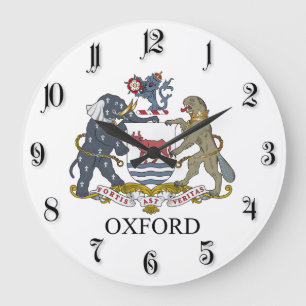 Relógio Grande Brasão de Oxford