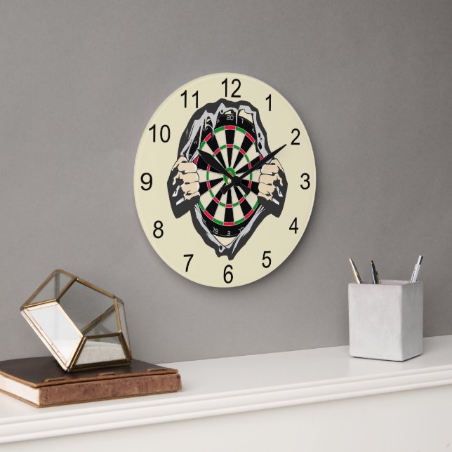 Relógio Grande Breakthrough para Bullseye - Ultimate Dartboard (Escritório)
