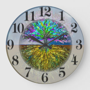 Relógio Grande Brilho de dentro de