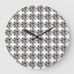 Relógio Grande Brilliant Round Diamond