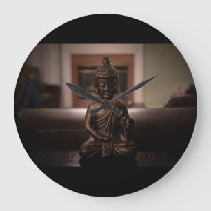 Relógio Grande Buddha Wall Clock