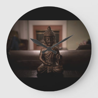 Relógio Grande Buddha Wall Clock