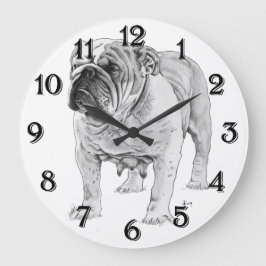 Relógio Grande Buldogue