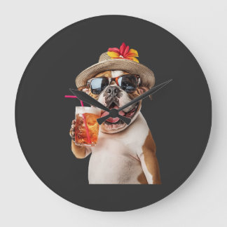 Relógio Grande Bulldog Inglês