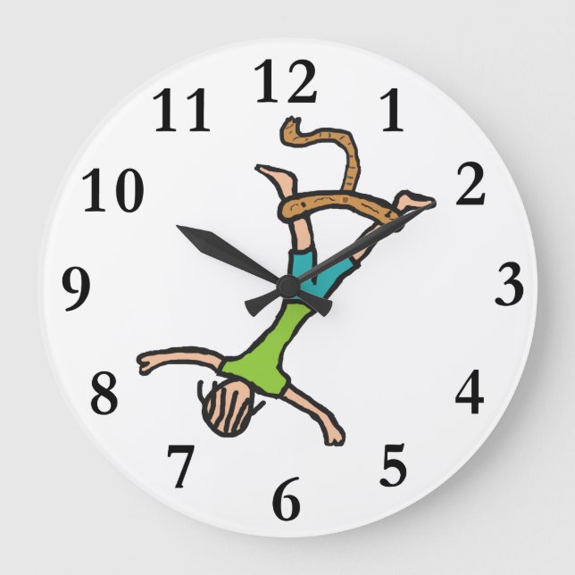 Relógio Grande Bungee Jumping (Frente)