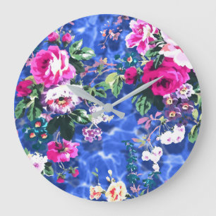 Relógio Grande Buquês com rosas