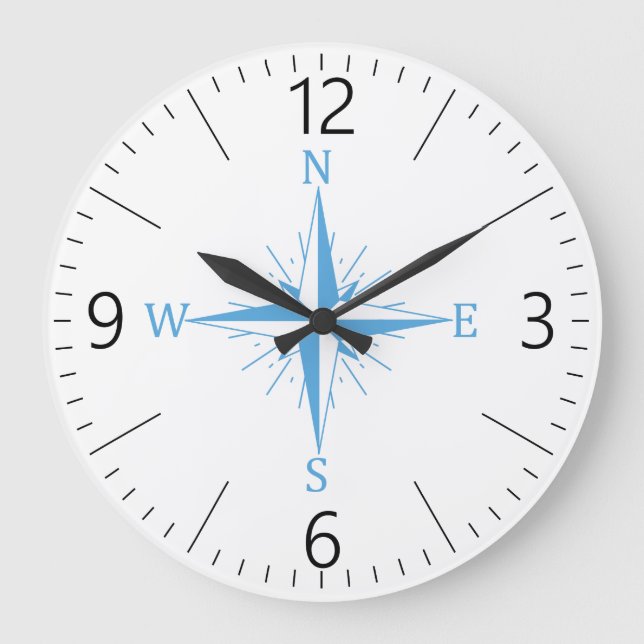 Relógio Grande Bússola eólica (Frente)