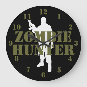 RELÓGIO GRANDE CAÇADOR DE ZOMBIES