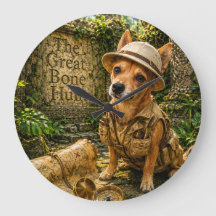 Cachorro Explorador Fofo Ruínas da Selva Antiga Ar
