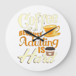 Relógio Grande Café