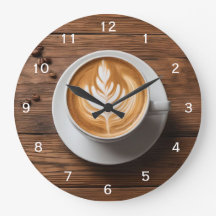 Café Compro Latte Cappucccino em Arte Mesa