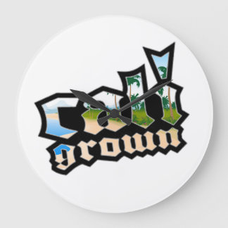 Relógio Grande Cali Grown Wall Clock