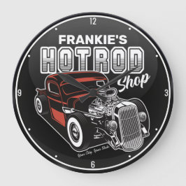 Relógio Grande Caminhão de Garagem de Compro de Hot Rod Personali