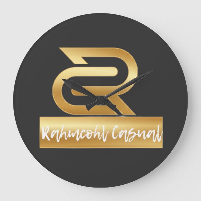Relógio Grande Camiseta Casual Rahmcohl (Frente)