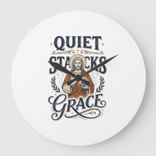 Relógio Grande Camiseta Gráfica Jesus Bibliotecário Arte Cristã_1