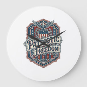 Relógio Grande Camiseta Gráfica Vetorial Gospel Country Patriótic